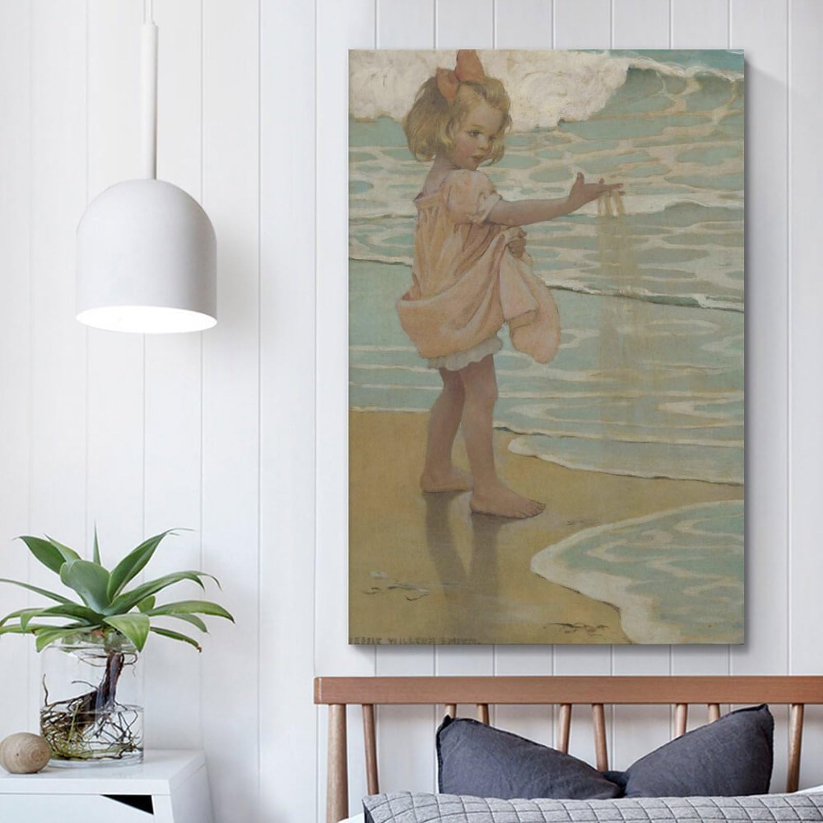 Amazon.com: Jessie Willcox Smith Famous Art poster Little Drops of